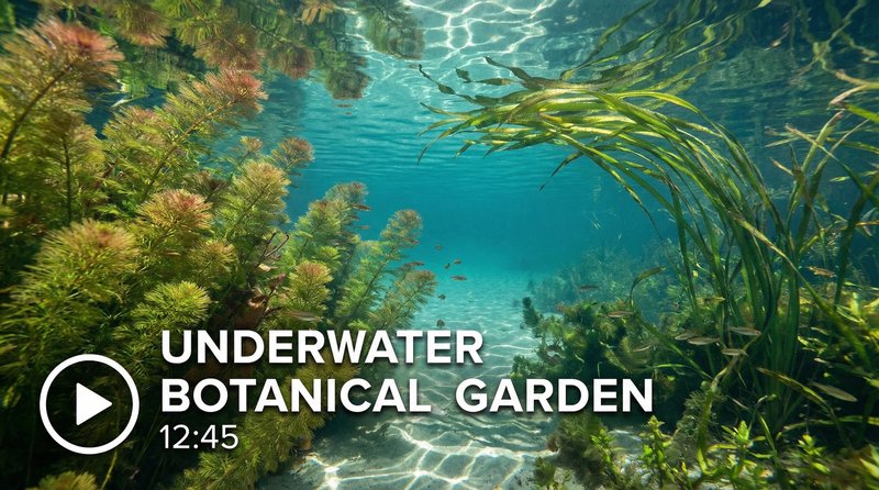 小马拉大车植物视频教程-水下植物摄影视频